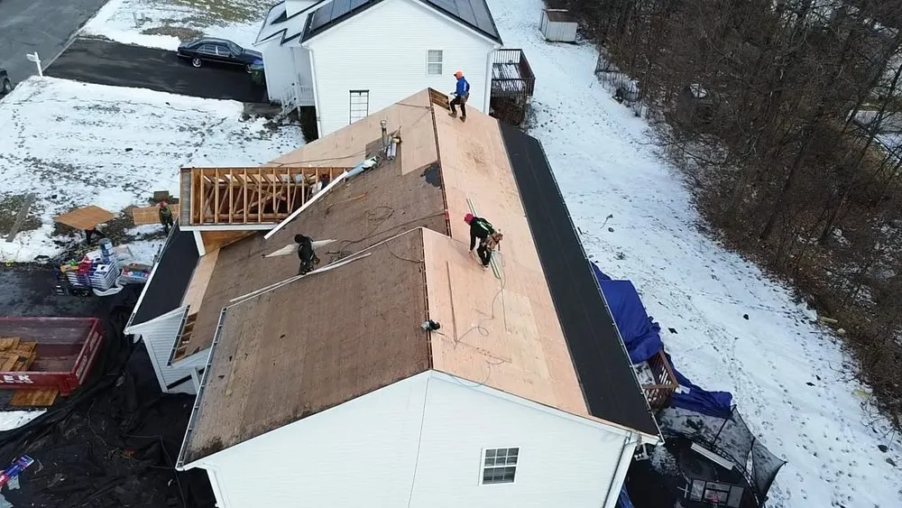 Slide of Leon Point Construction