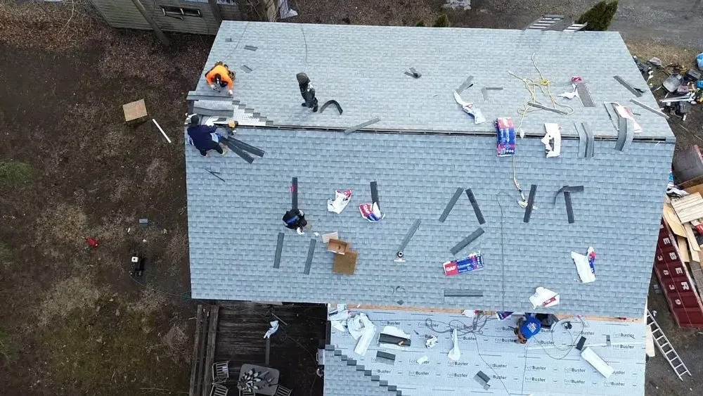 Slide of Leon Point Construction