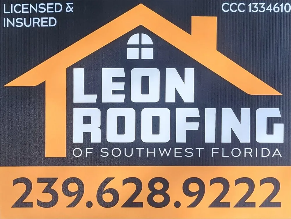 Slide of Leon Roofing of SWFL