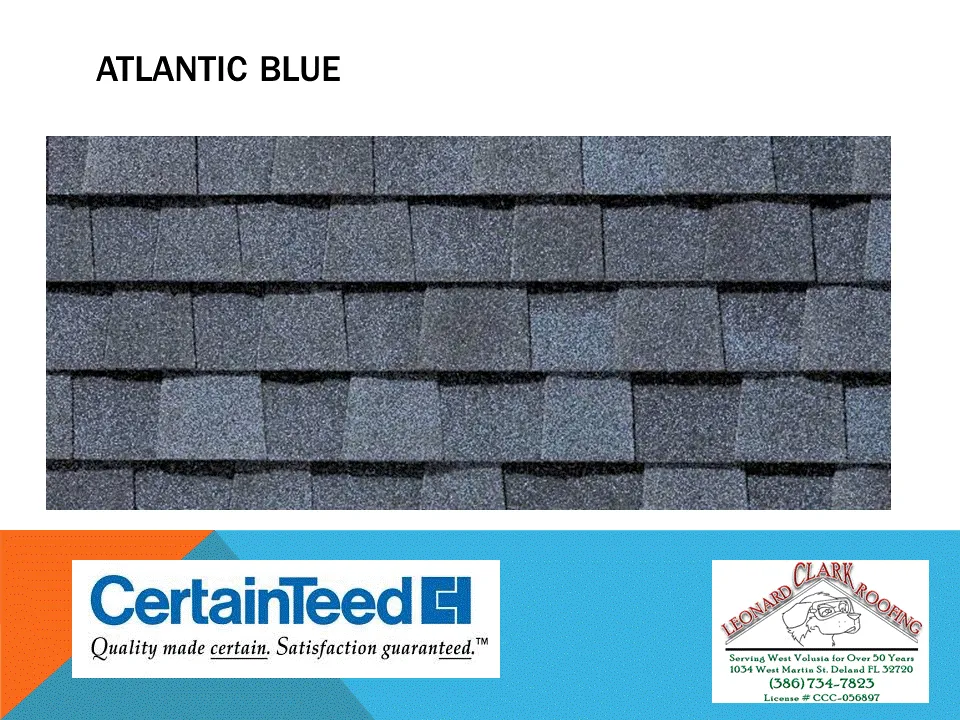 Slide of Leonard Clark Roofing