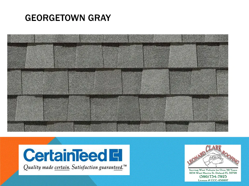 Slide of Leonard Clark Roofing