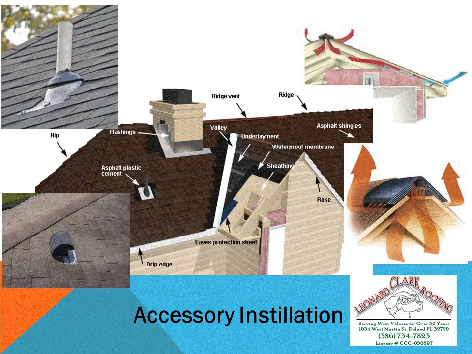 Slide of Leonard Clark Roofing