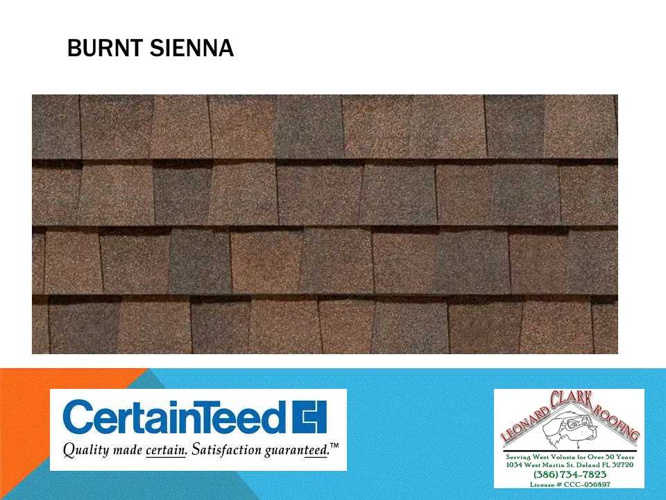 Slide of Leonard Clark Roofing