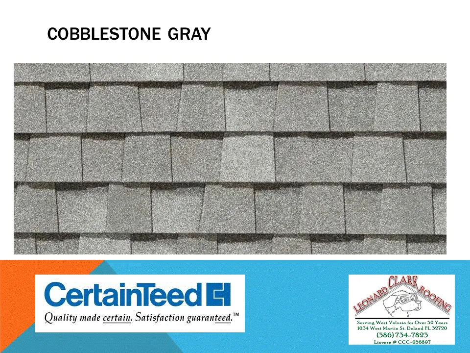 Slide of Leonard Clark Roofing