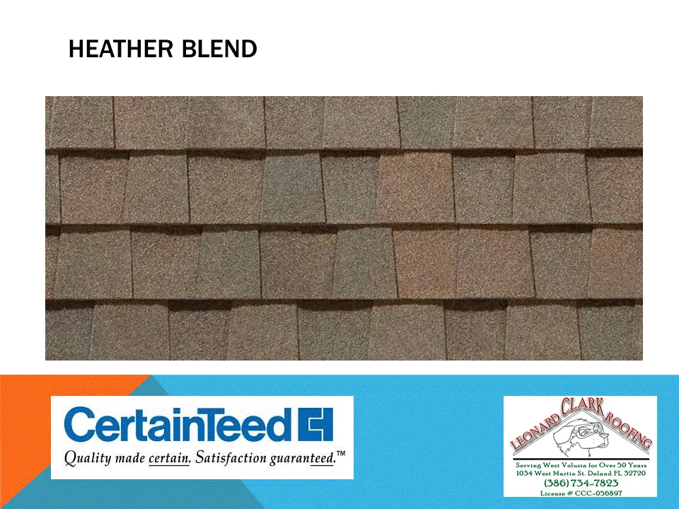 Slide of Leonard Clark Roofing