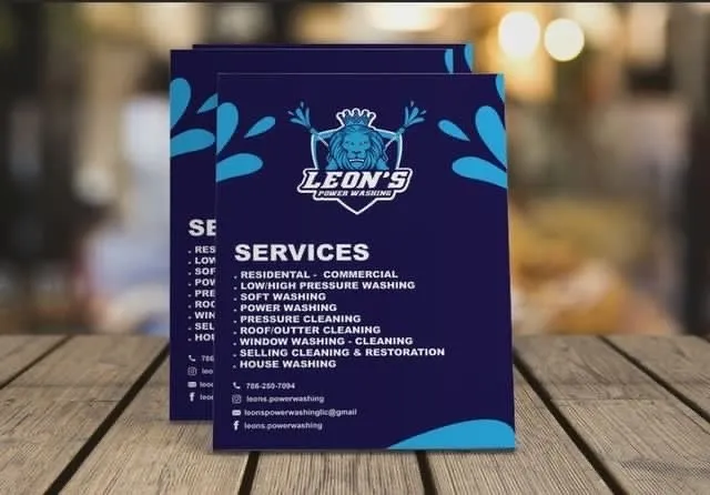 Slide of Leon’s Power Washing