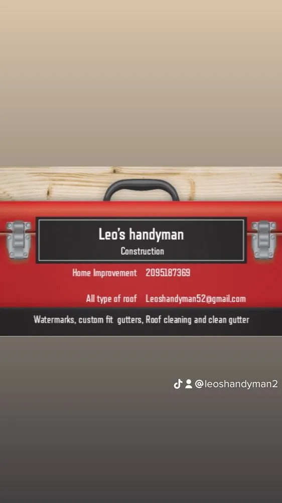 Slide of Leo's Handyman