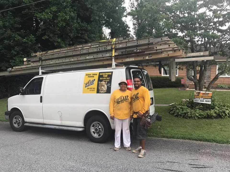 Slide of LEP Construction & Roofing