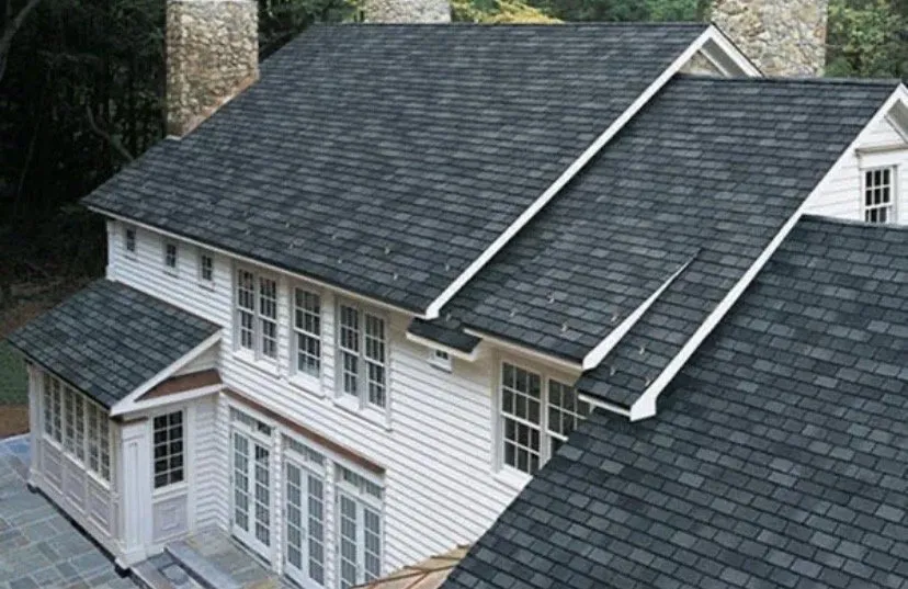 Slide of Less-Co Roofing