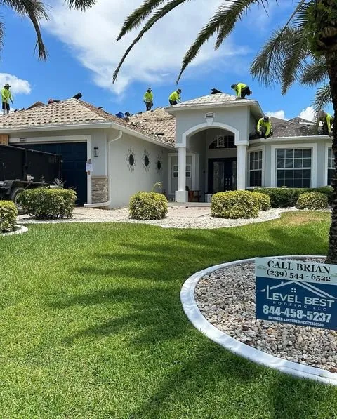 Slide of Level Best Roofing