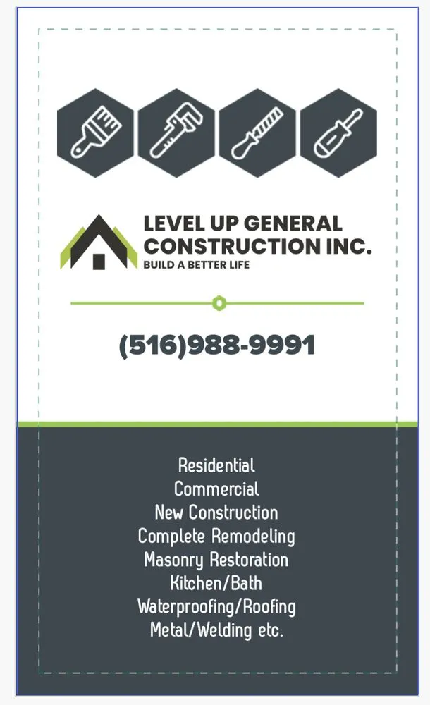 Slide of Level Up General Construction
