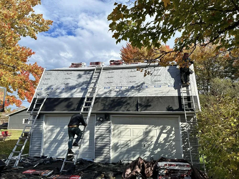 Slide of Level Up Roofing