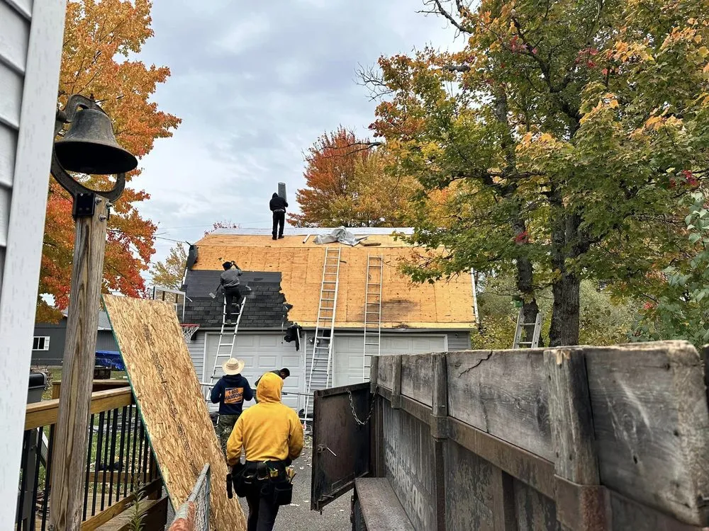 Slide of Level Up Roofing