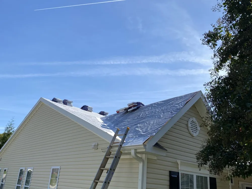 Slide of Level Up Roofing