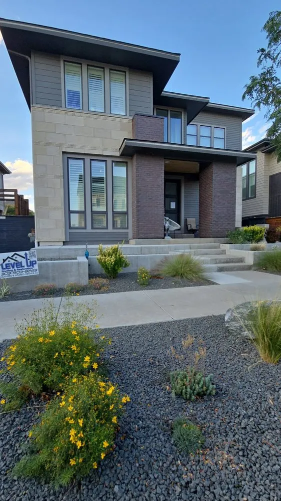 Slide of Level Up Roofing