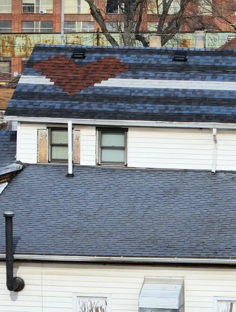 Slide of Levels Above Roofing