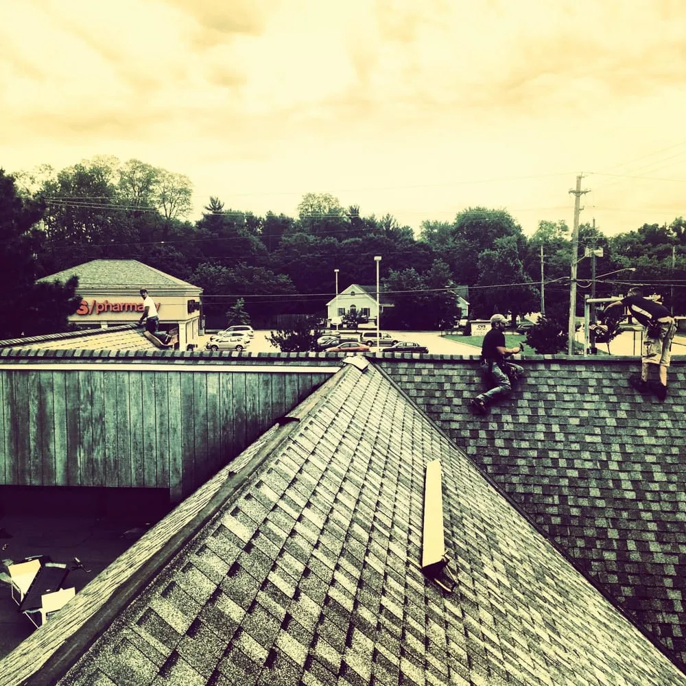 Professional residential roofing service for fast service in East Lake, OH by Lewis & Son Construction