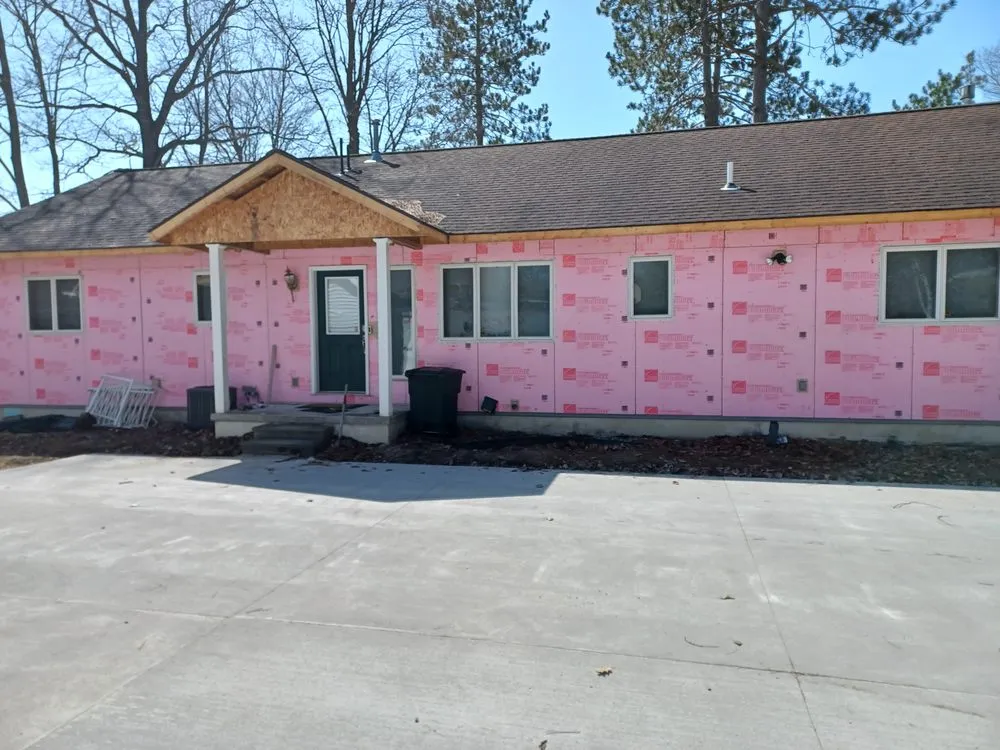 Professional flat roof repair for residential properties in Lewiston, MI by Lewiston Local Handyman Services