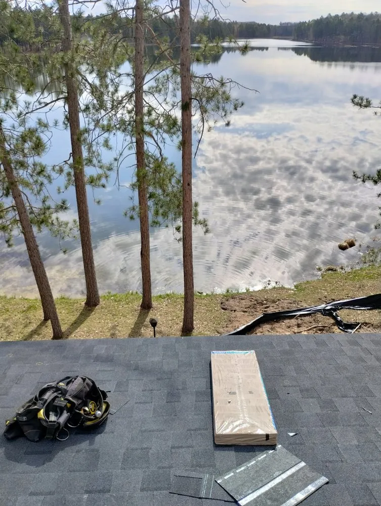 Expert residential roofing service after storm damage in Lewiston, MI by Lewiston Local Handyman Services