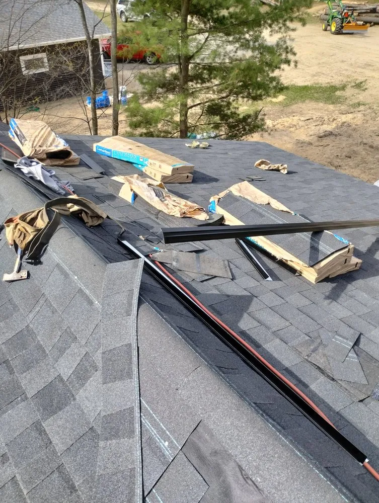 Professional roof replacement after storm damage across Lewiston, MI - Lewiston Local Handyman Services