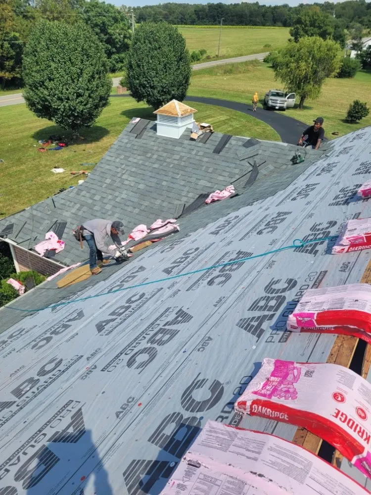 Local metal roofing installation experts serving Evington, VA - Lgd Construction