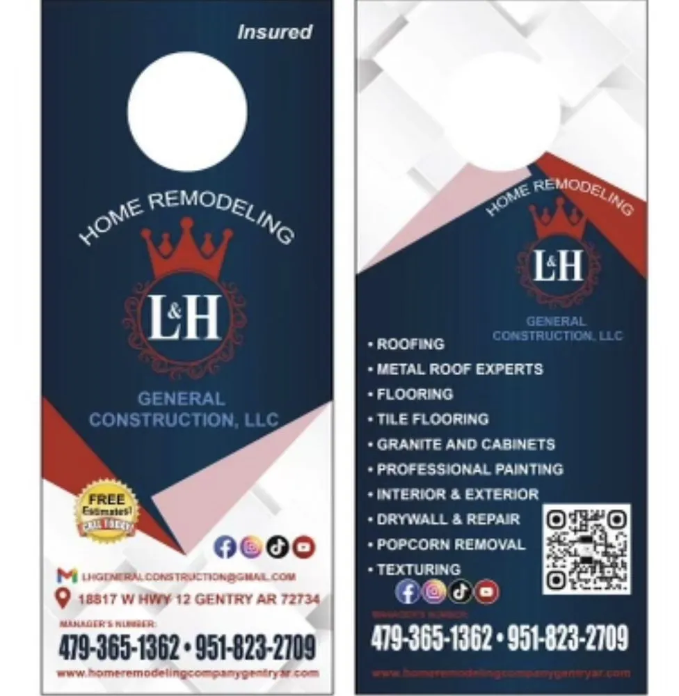 Slide of L&H General Construction