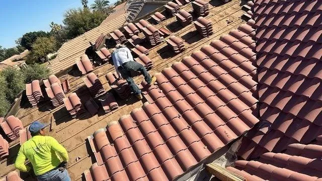Licensed roof leak repair in Wittmann, AZ - LHF Roofing