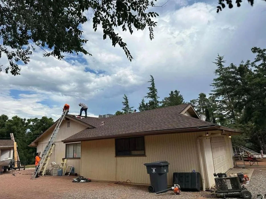 Professional residential roofing service after storm damage across Wittmann, AZ - LHF Roofing