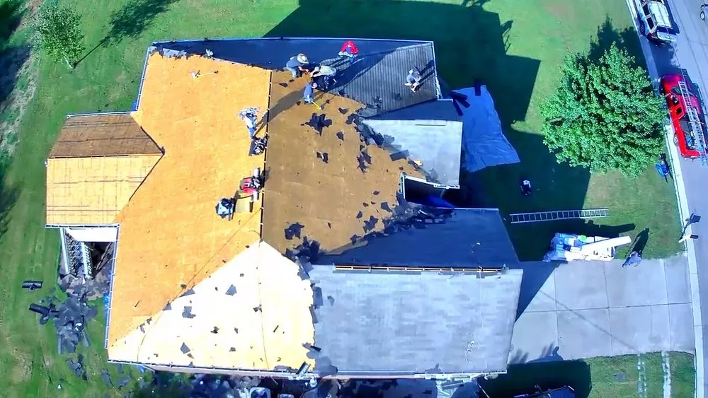 Professional roof installation in Cottontown, TN by Liberty Bell Construction