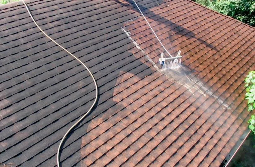 Slide of Liberty Roof Cleaning