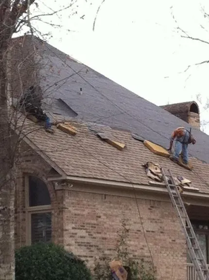 Slide of Liberty Roofing Company