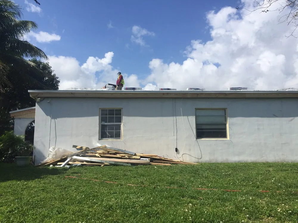 Slide of Liberty Roofing Group