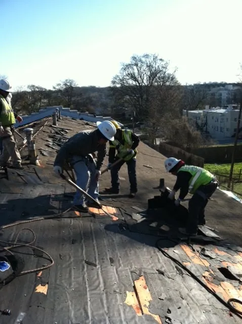 Slide of Liberty Roofing