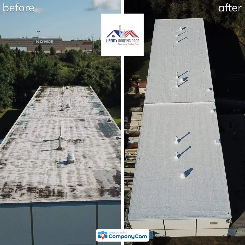 Local storm damage roof repair for homes in Fredonia, PA by Liberty Roofing Pros