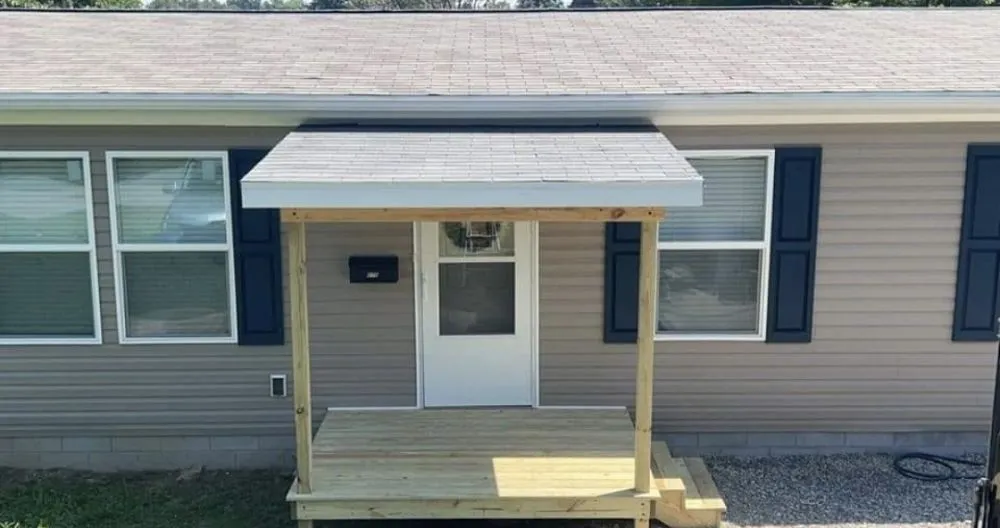 Slide of Liberty Roofing