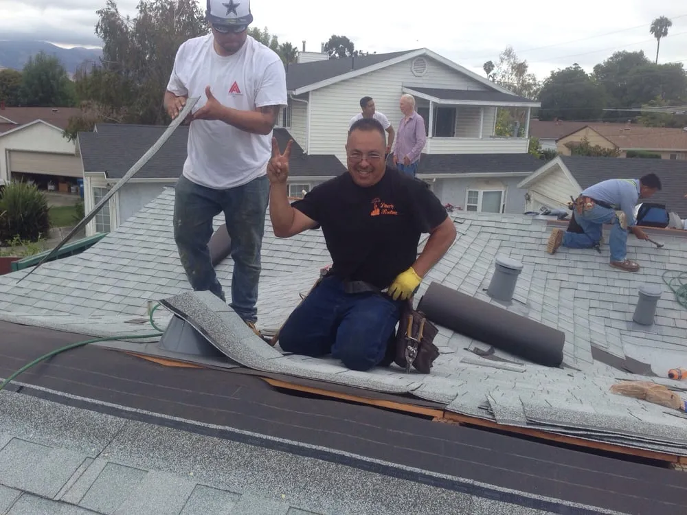 Slide of Liberty Roofing