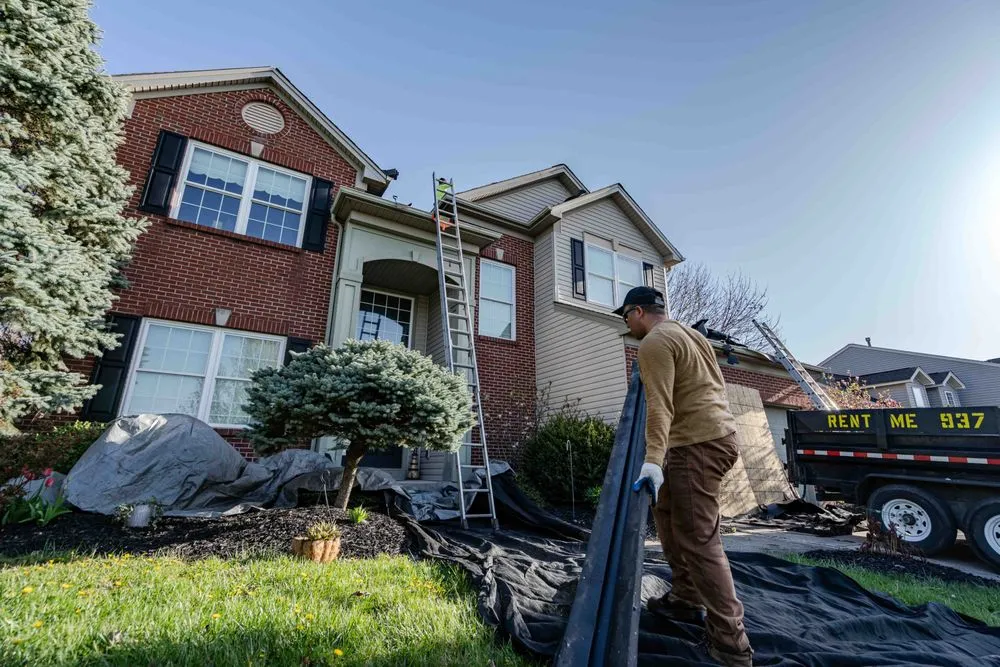 Professional storm damage roof repair in Liberty Township, OH - Liberty Township Roofing