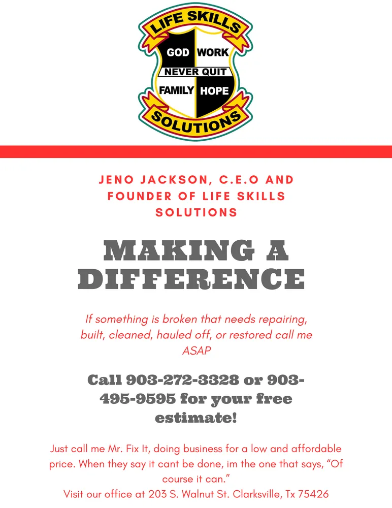 Slide of Life Skills Solutions