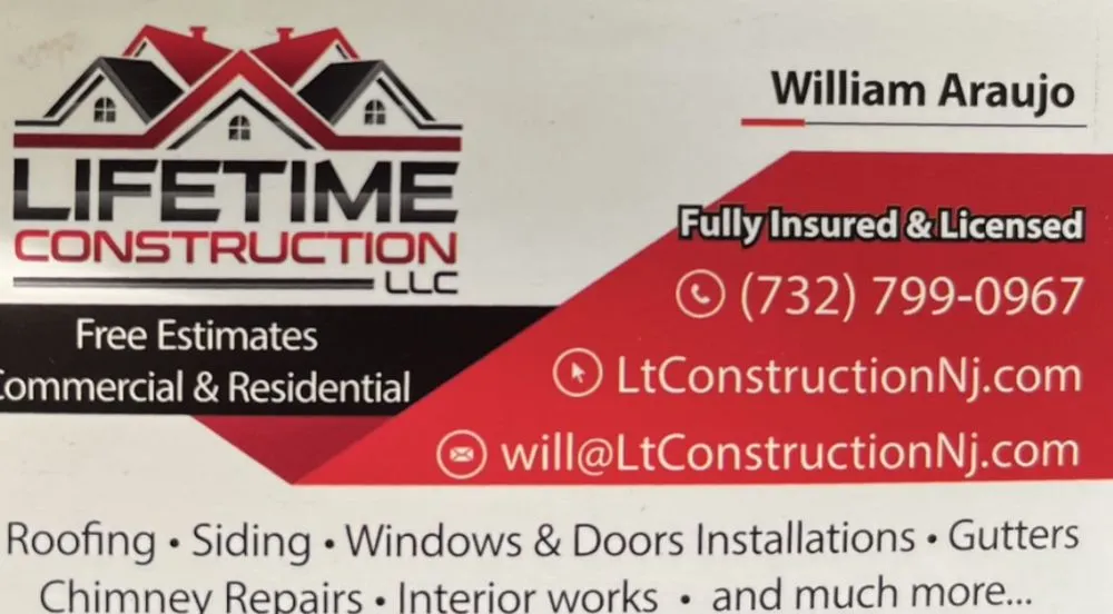 Slide of Lifetime Construction