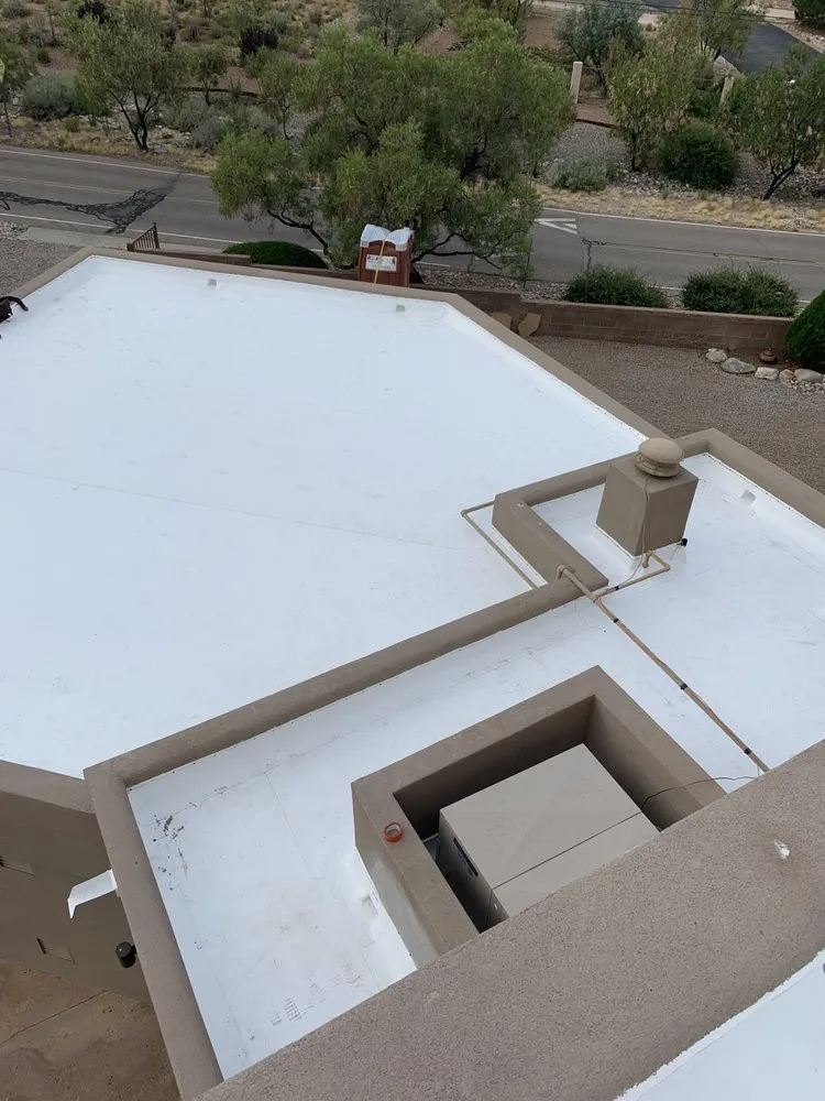 Slide of Lifetime Roof and Stucco