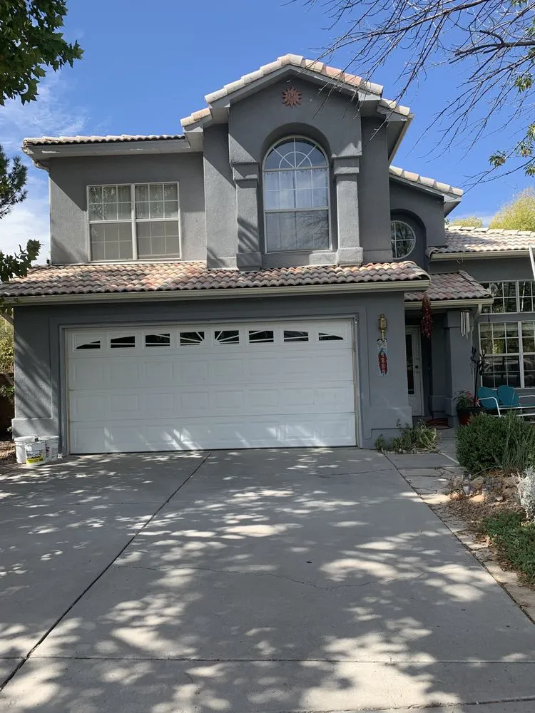 Slide of Lifetime Roof and Stucco