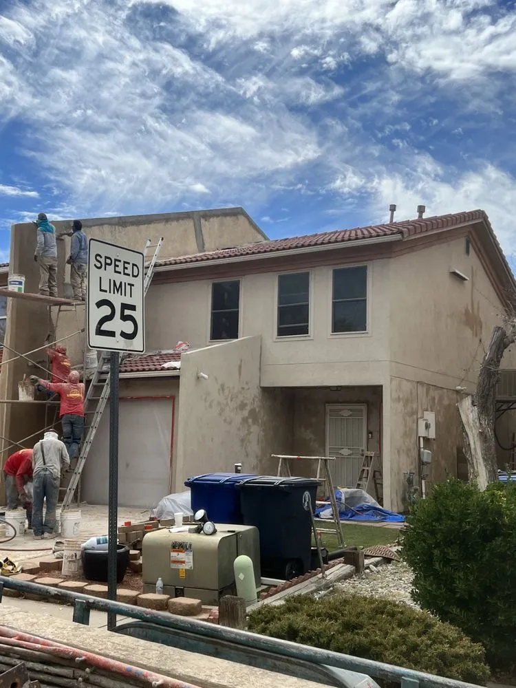 Slide of Lifetime Roof and Stucco