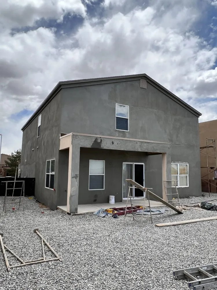 Slide of Lifetime Roof and Stucco