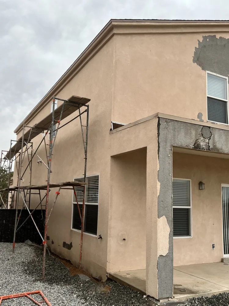 Slide of Lifetime Roof and Stucco