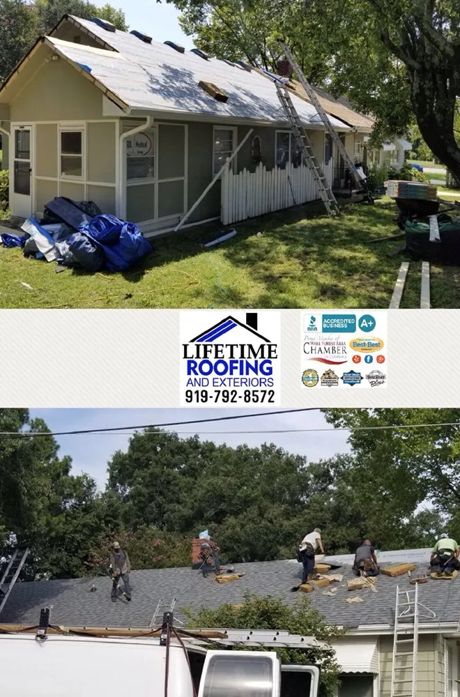Slide of Lifetime Roofing and Exteriors