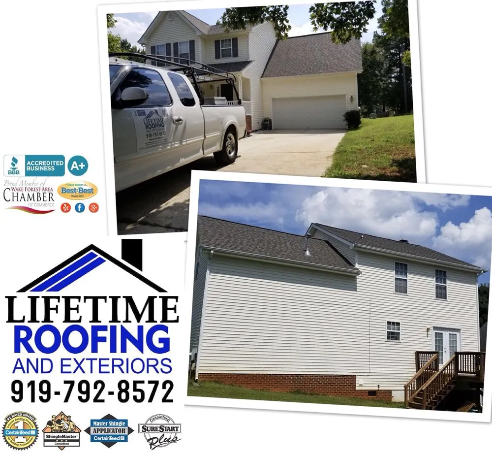 Slide of Lifetime Roofing and Exteriors