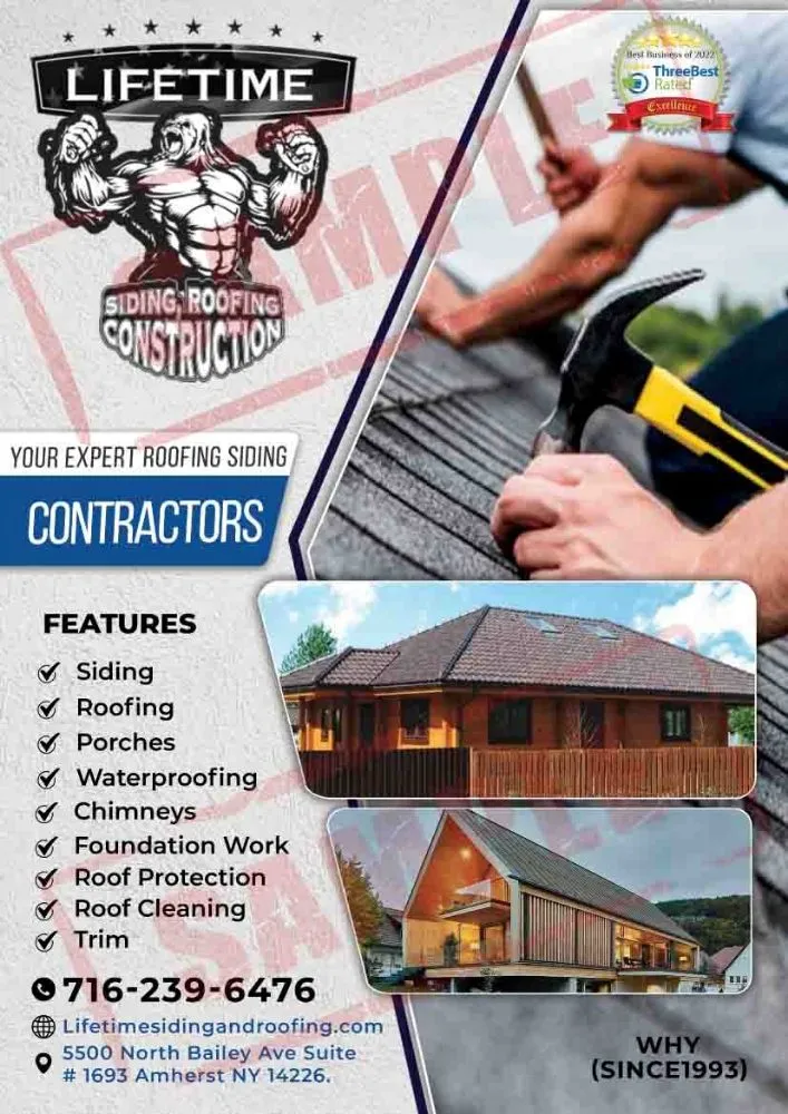 Slide of Lifetime Siding, Roofing and Construction