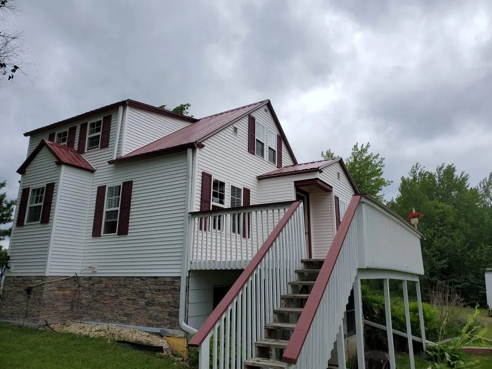 Slide of Lifetime Steel Roof