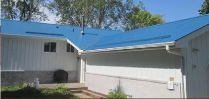 Slide of Lifetime Steel Roof