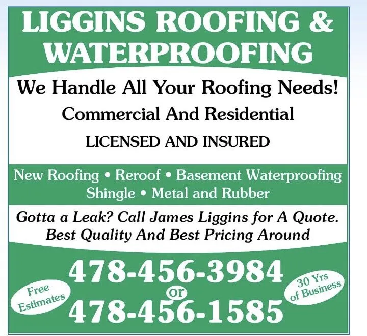 Slide of Liggins Roofing & Waterproofing